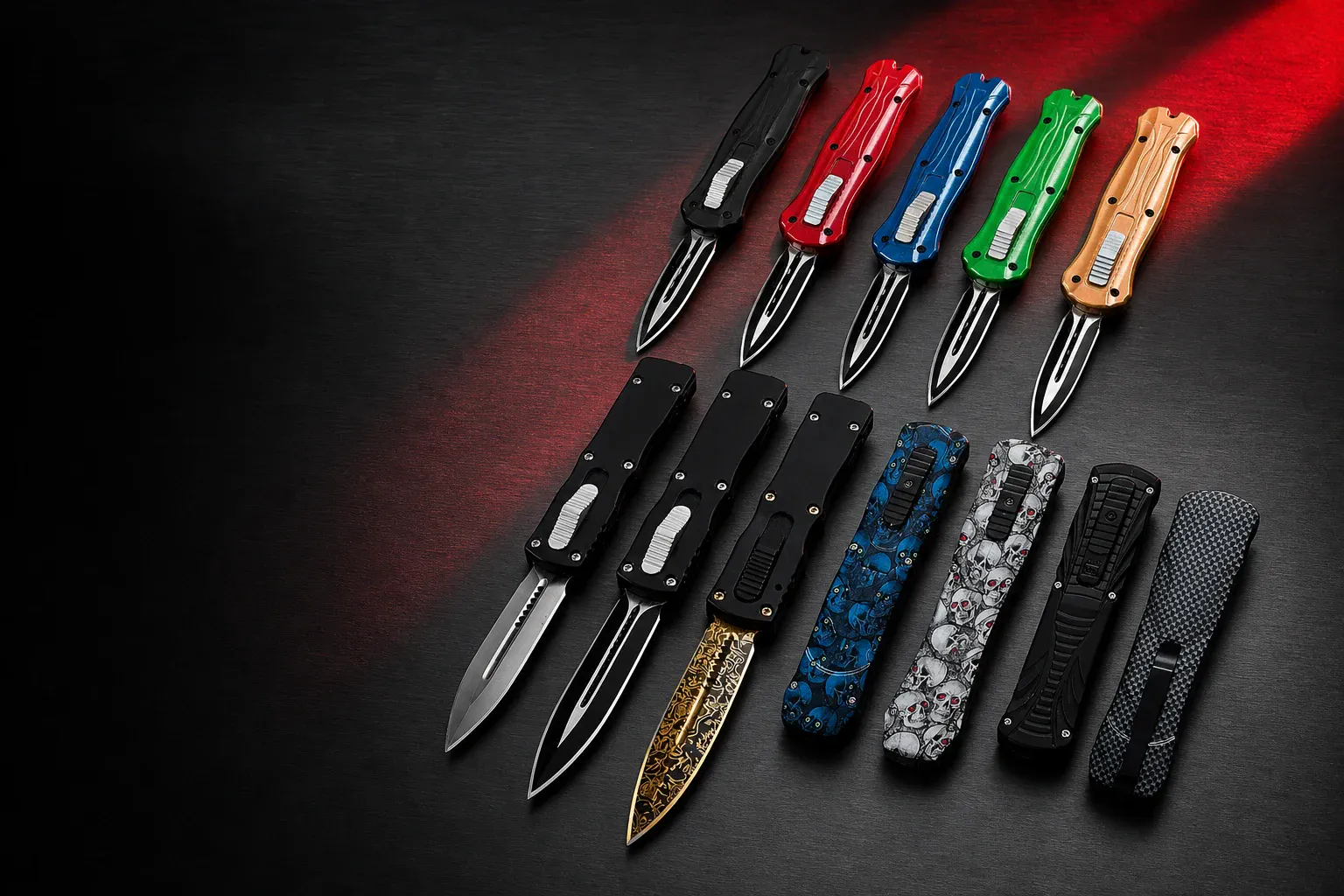 TOP KNIVES OTF knife collection